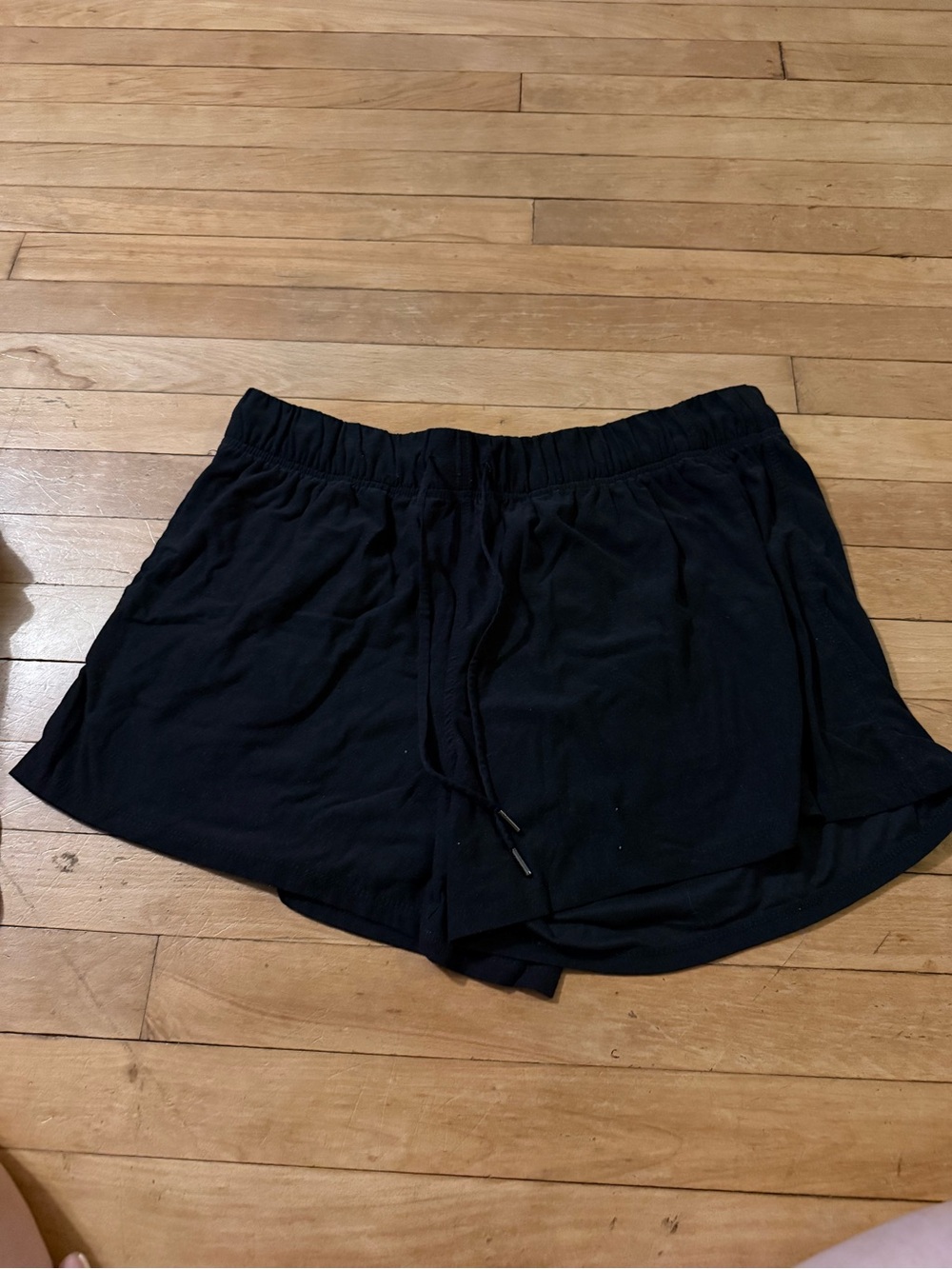 Athletic Works Black Women's Athletic Lounge Shorts
